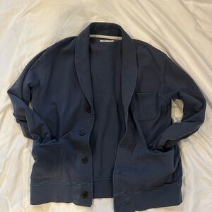 Frank and Oak fleece cardigan sweater